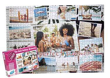 Fotókollázs puzzle 2000