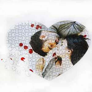 Szív alakú puzzle, 300 részes - 300 Darabos