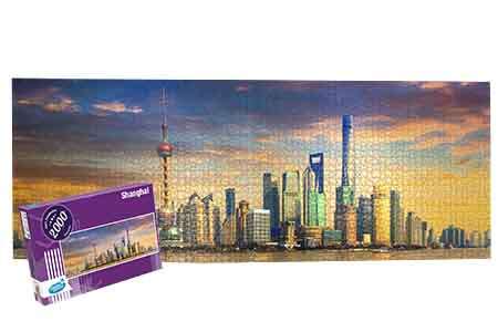 2000 darabos panoráma Puzzle