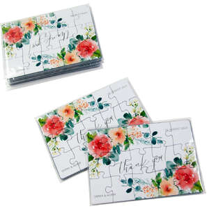 15 Darabos Képeslap Puzzle - 8 egységek - 8 x 15 Darabos