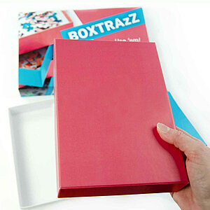 Boxtrazz - Puzzle Válogató Tálcák - 6 rejtvényválogató tálca akár 2000 darab tárolására is alkalmas, kirakós kiegészítők, puzzle tálcák Boxtrazz - Puzzle Válogató Tálcák - 23 x 36 cm