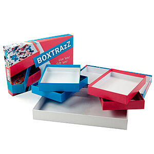 Boxtrazz - Puzzle Válogató Tálcák - 6 rejtvényválogató tálca akár 2000 darab tárolására is alkalmas, kirakós kiegészítők, puzzle tálcák Unod már a szokásos rejtvényszervezőket, amelyeknek nincs más haszna?